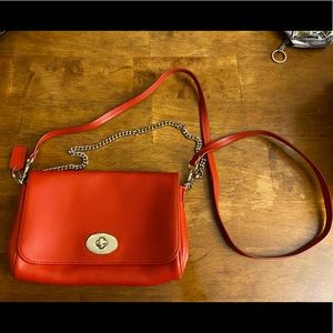 COPY - Red orange cross body bag